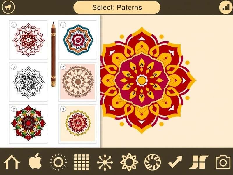 Heritage Mandala Maker festival special designs